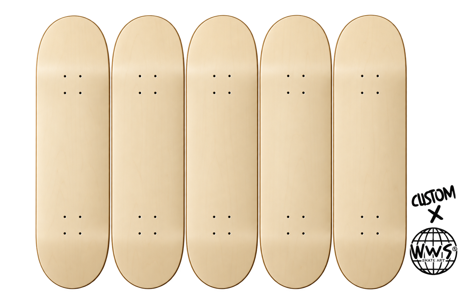 Personalizado 5 Deck