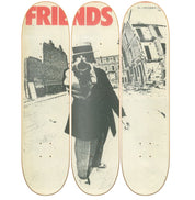 Friends - skate decorativo diseño de pared vista 2