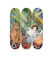 Le Monde - arte mural en skate de pared vista 2