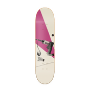 Mix - skate decorativo ilustrado de pared vista 2
