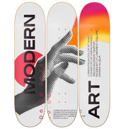 Modern Art - skate decorativo diseño de pared vista 2